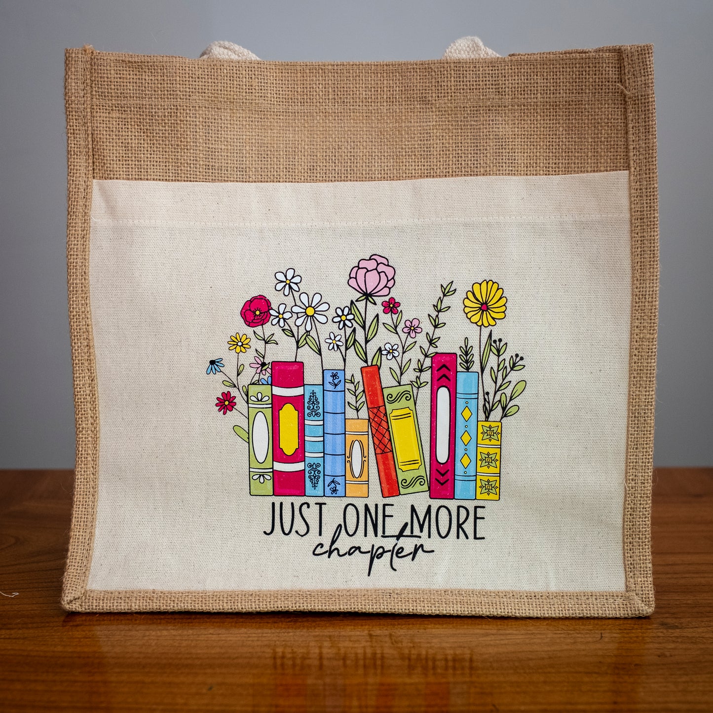 One-of-a-Kind Jute Tote Bags
