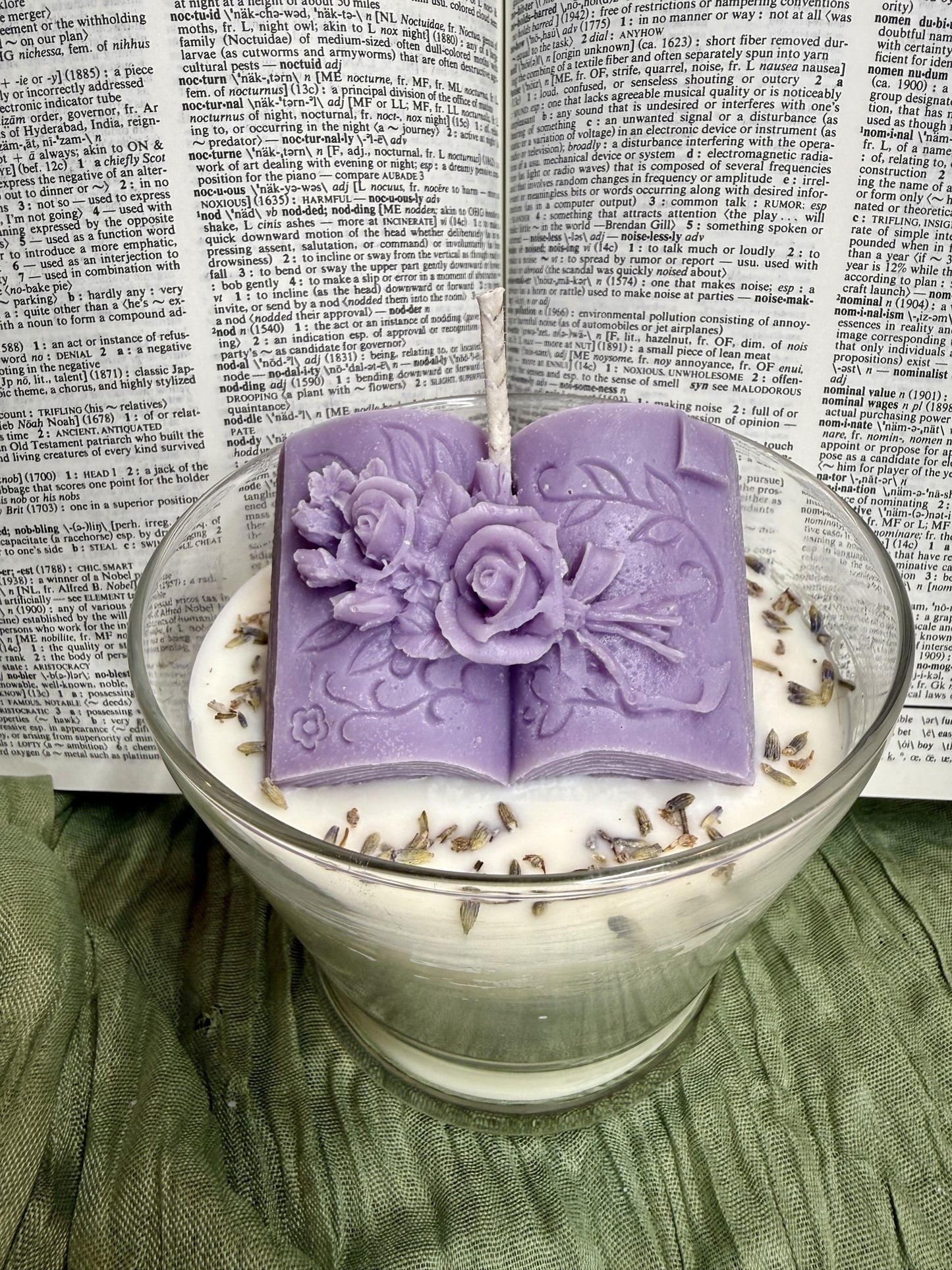 Lavender Love Story Candle