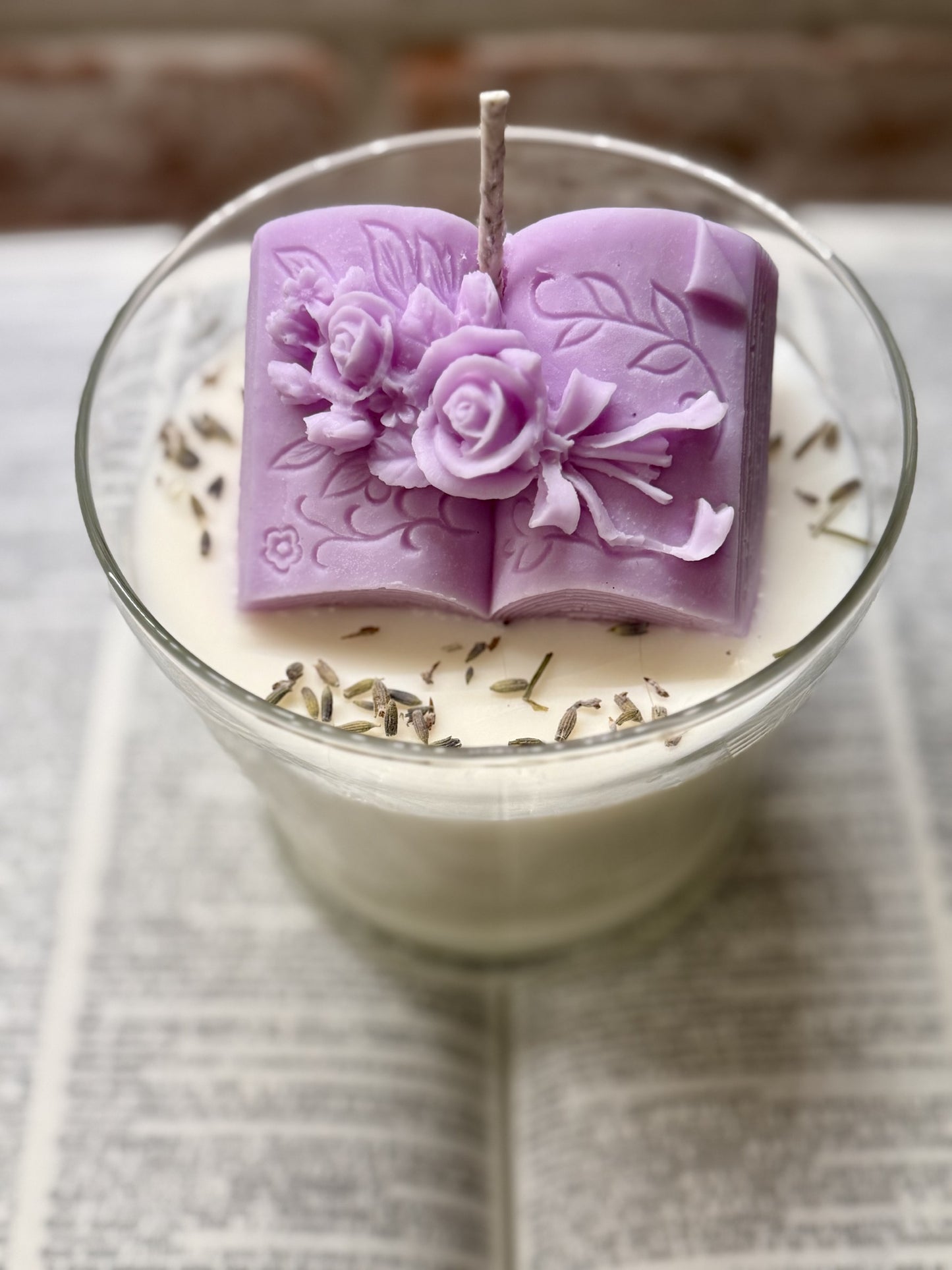 Lavender Love Story Candle