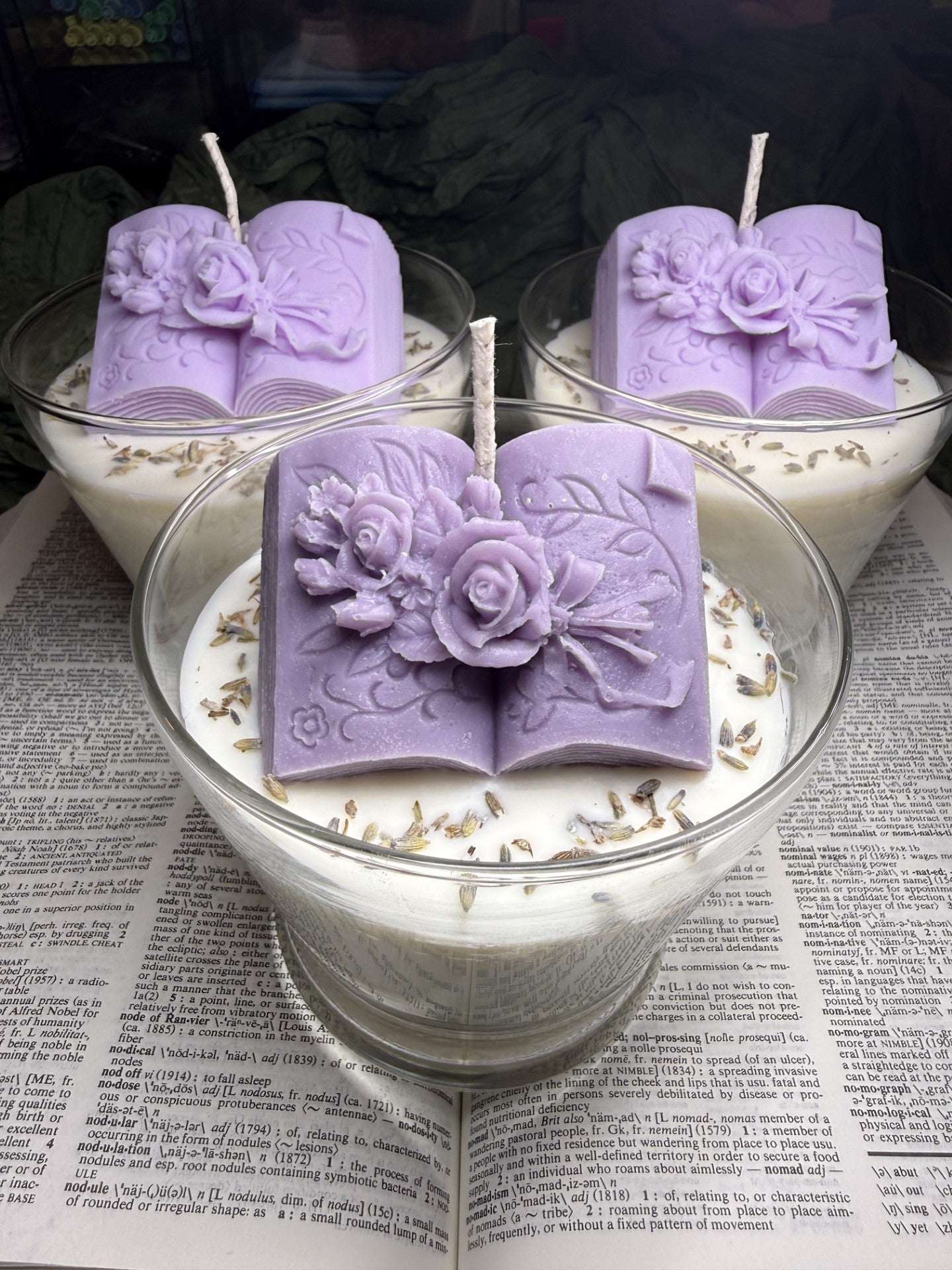 Lavender Love Story Candle