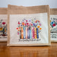 One-of-a-Kind Jute Tote Bags